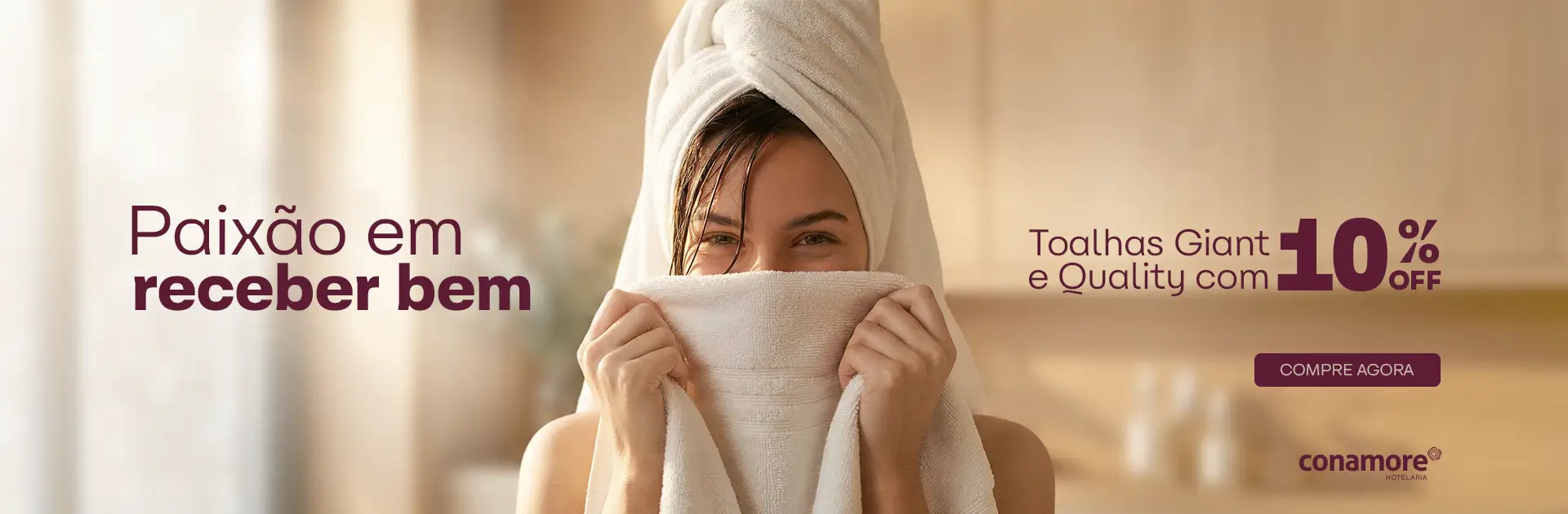 Paixão em receber bem - Abril